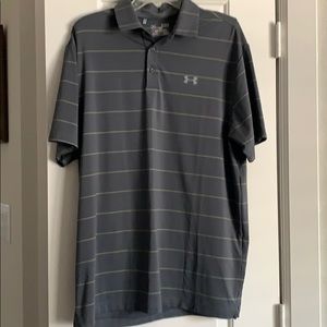 Under Armour Heatgear polo shirt gray XL